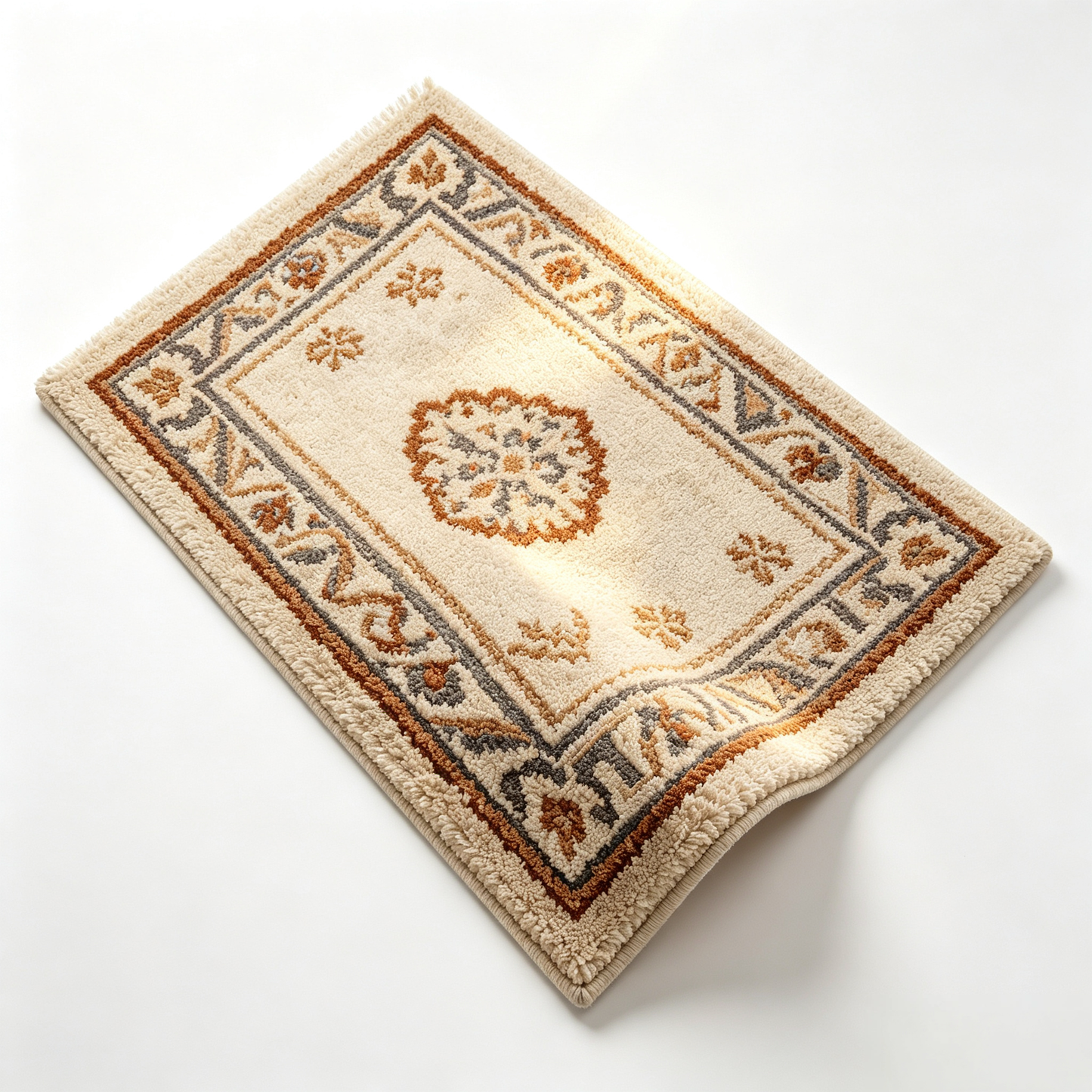 Modern Geometric Area Rug – Soft Plush Metallic Accent Carpet for Living Room, Bedroom & Contemporary Home Décor