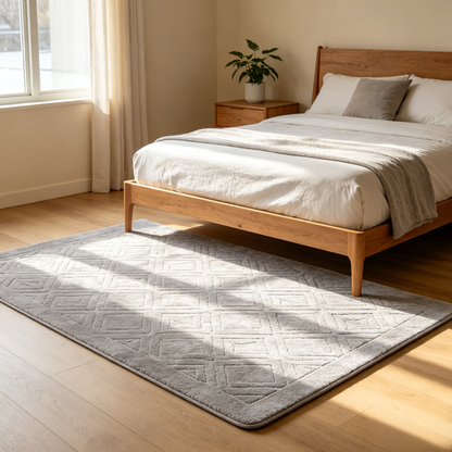 Modern Geometric & Classic Pattern Area Rug – Soft, Durable, Versatile Floor Carpet