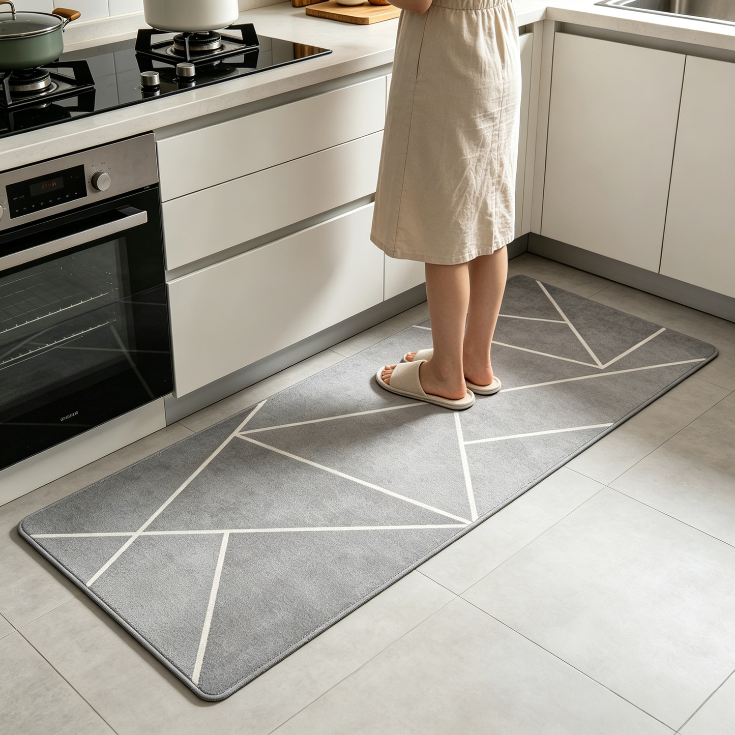 Premium Comfort Kitchen Mat – Soft, Durable, and Anti-Fatigue