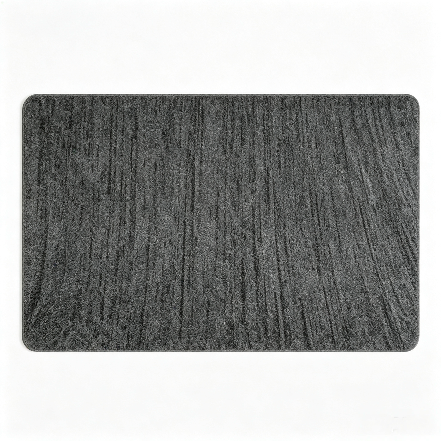 Modern Textured Gray Area Rug – Soft Plush Carpet for Living Room, Bedroom & Contemporary Home Décor