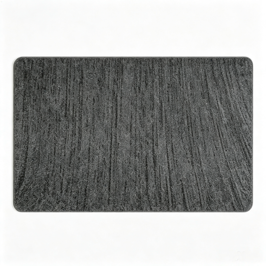 Modern Textured Gray Area Rug – Soft Plush Carpet for Living Room, Bedroom & Contemporary Home Décor