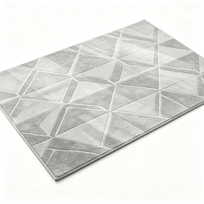 Modern Geometric & Classic Pattern Area Rug – Soft, Durable, Versatile Floor Carpet